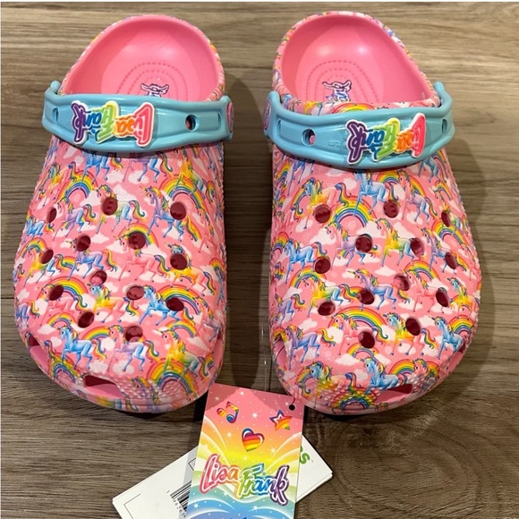 Crocs X Lisa Frank Classic Clog Shoes - Picture 9 of 12